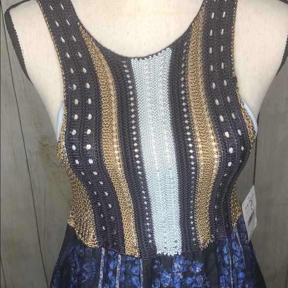 Free People Katie Crochet Mini Dress - Picture 5 of 8